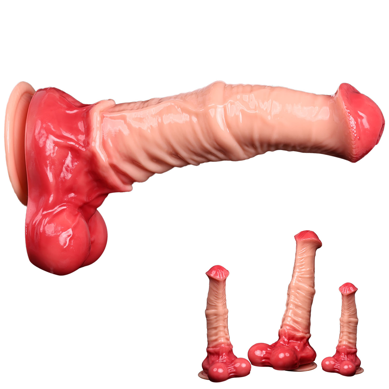 Lunge Line Horse - Dildo anal géant en forme de
