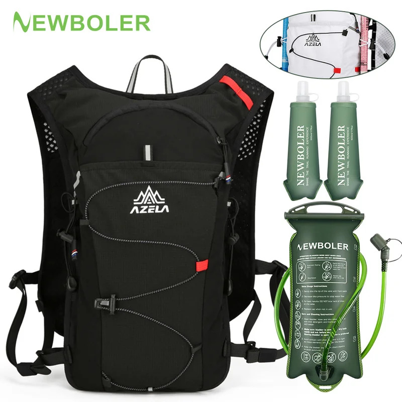 Trail Running Vest - NOUVEAU Gilet d'hydratation respirant Sacs à