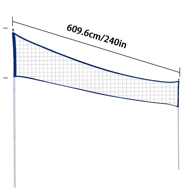 Outdoor Sports Net - Filet de badminton portable, filet de
