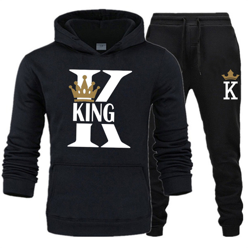 Outdoor Sport Hoodie - K et Q Imprimer Automne Hiver