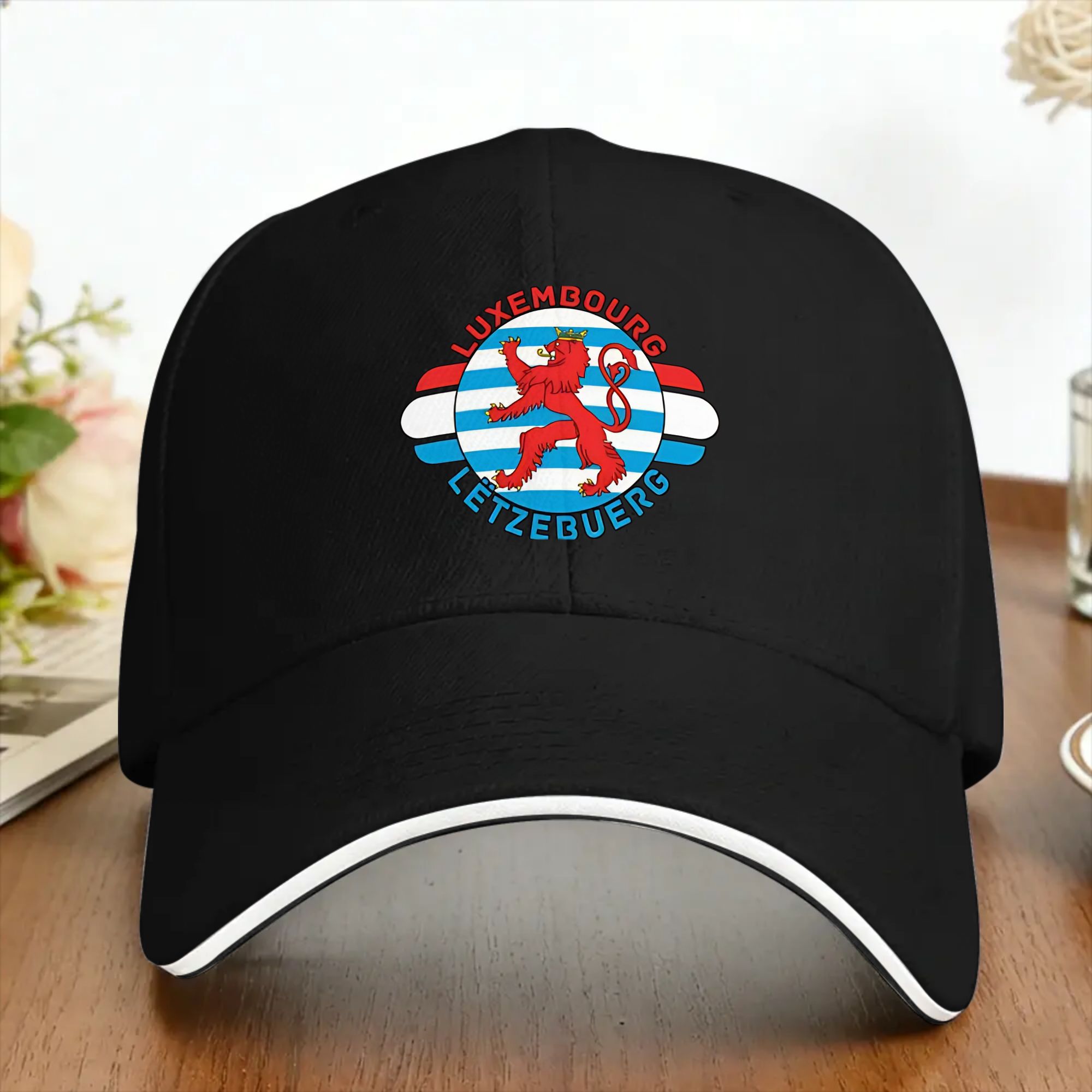Outdoor Sport Luxembourg - Casquette de baseball décontractée avec emblème