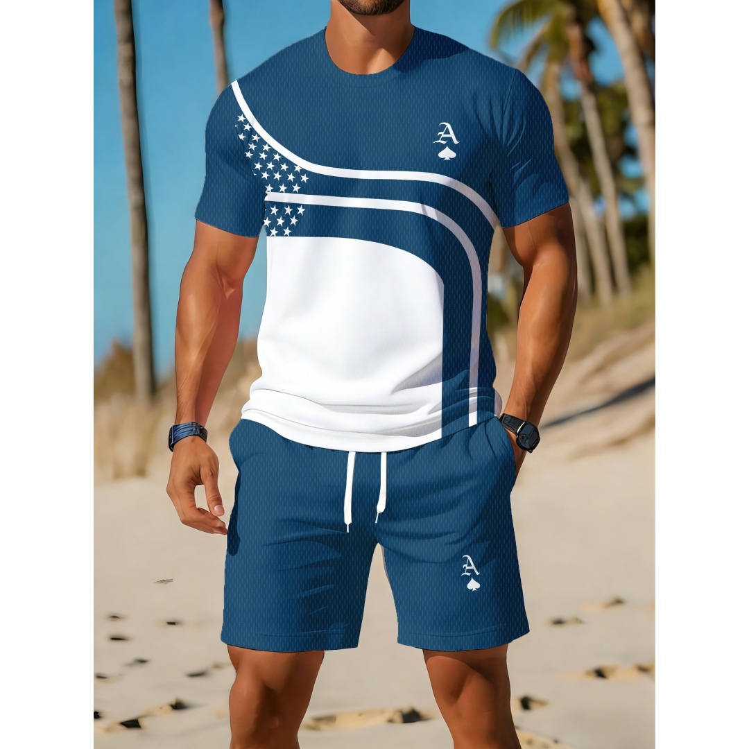 Outdoor Sport Outfit - Ensemble 2 pièces pour homme, tendance