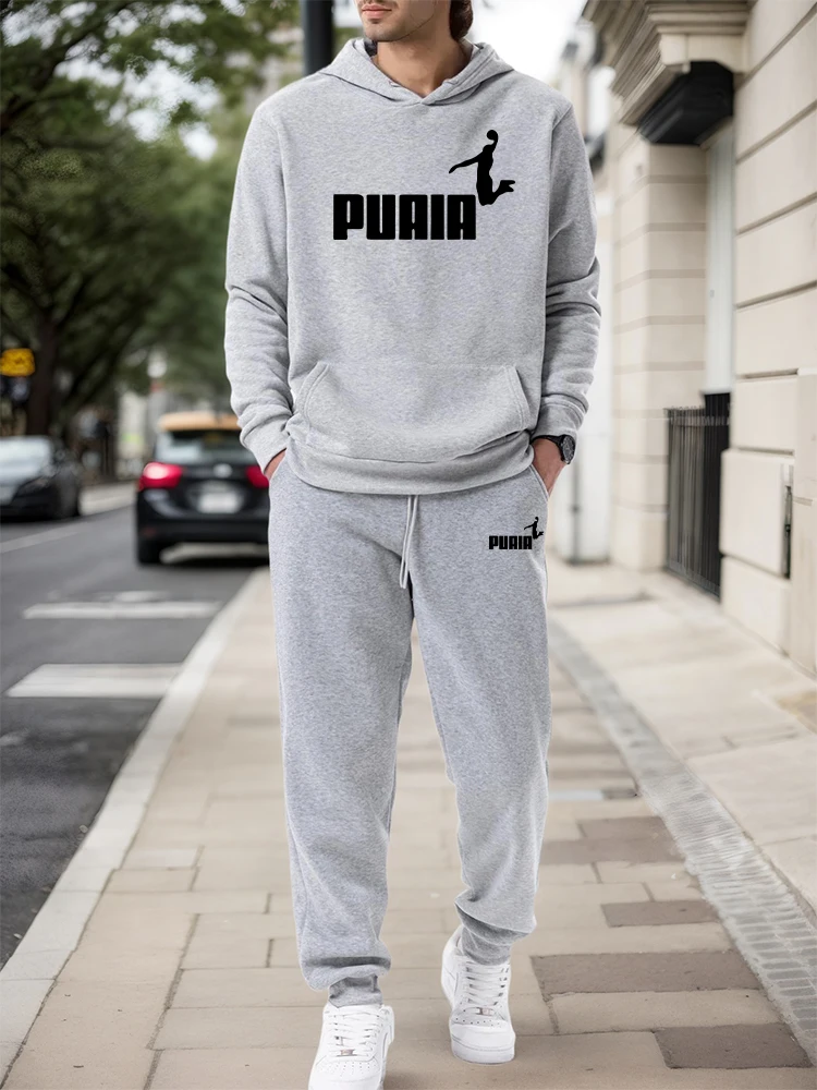 Outdoor Sportswear - Ensemble Homme/Haut à Capuche/Pantalon 2026 Automne