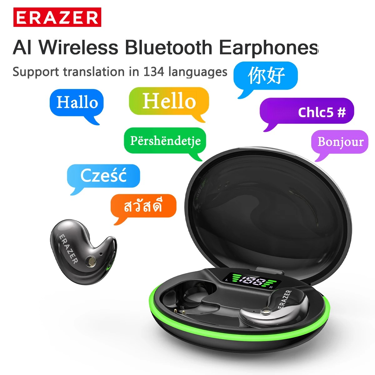 Outdoor Sport Games - Écouteurs intra-auriculaires Bluetooth EARZER XF58 avec