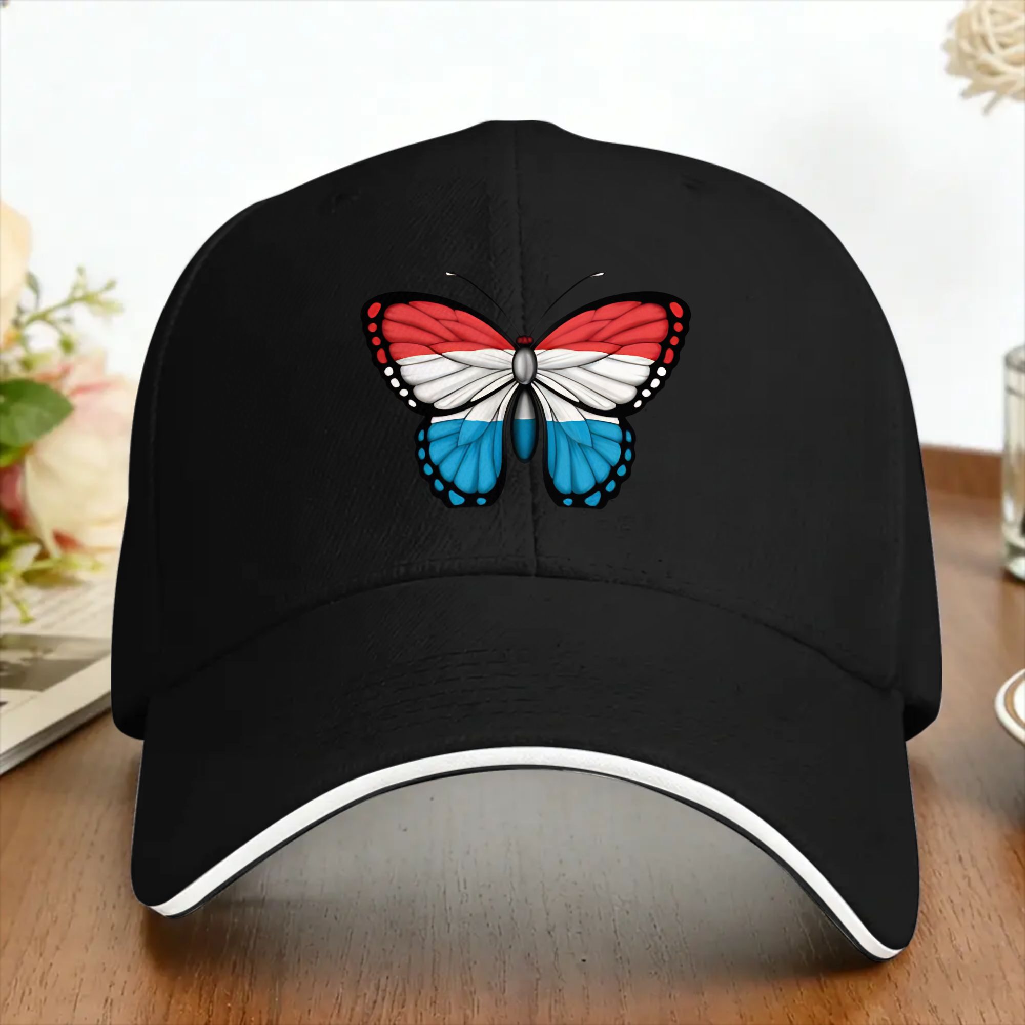 Outdoor Sport Luxembourg - Casquette de baseball décontractée avec drapeau