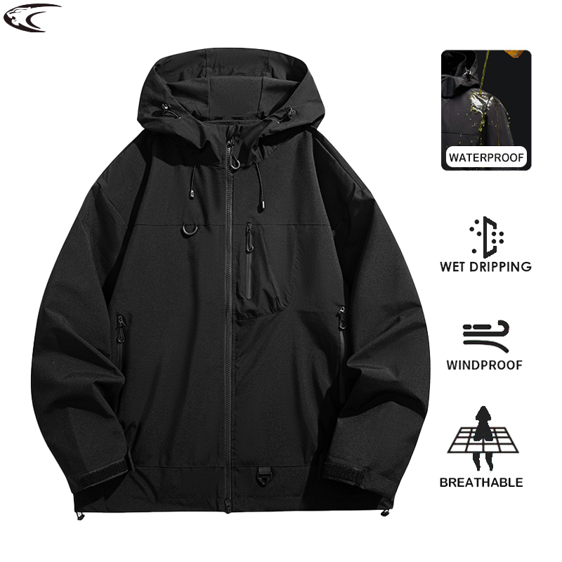 Outdoor Sport Jacket Women'S - LNGXO Veste coupe-vent imperméable unisexe pour