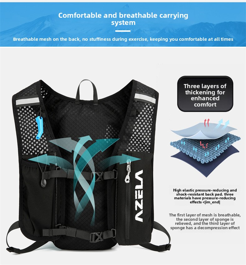 Sac à dos d'hydratation léger  - Trail Running Vest avis et prix