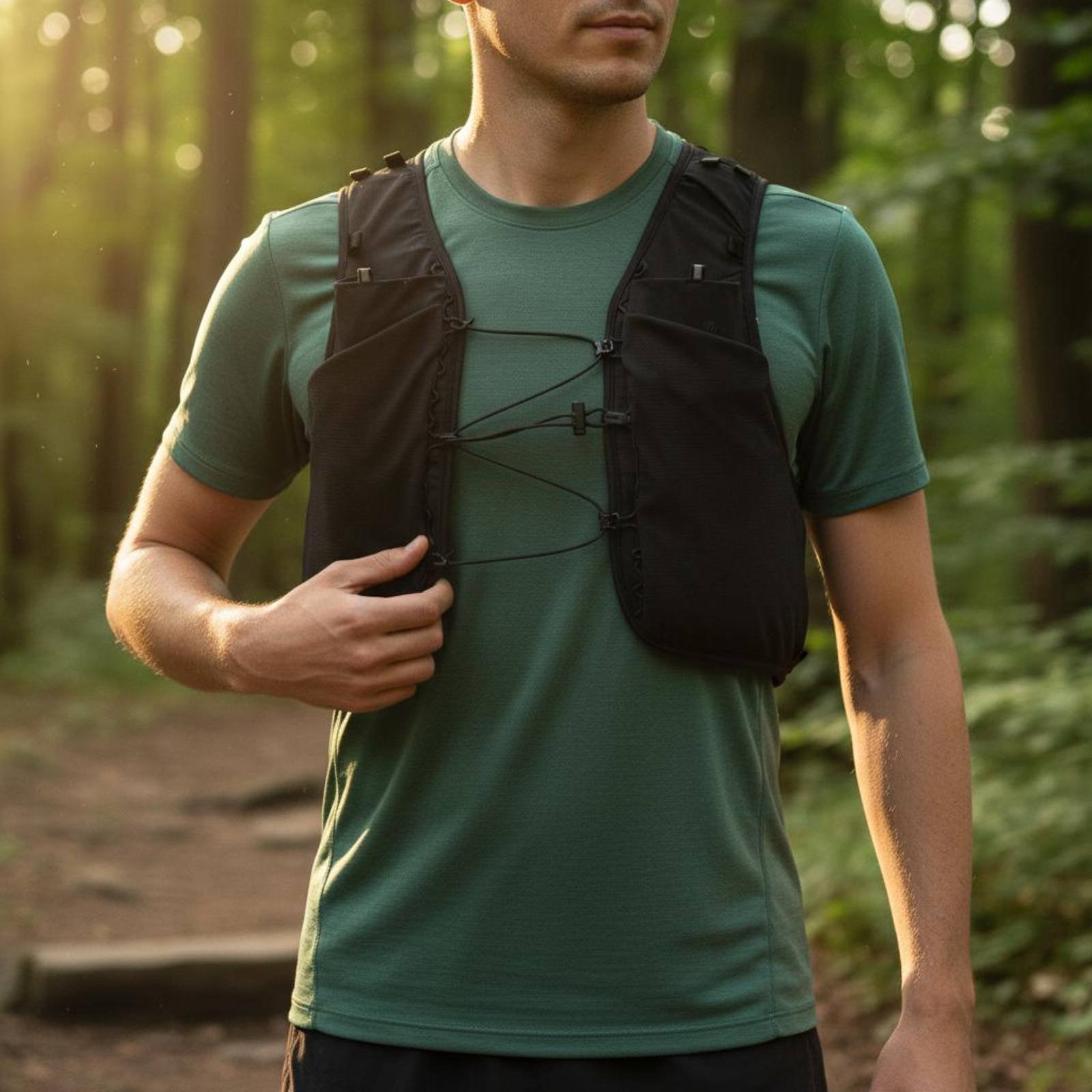 Gilet de course fin et à sécha - Trail Running Vest avis et prix