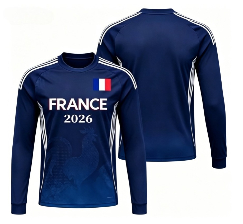 Nouveau T-shirt français à col - Outdoor Sportswear avis et prix