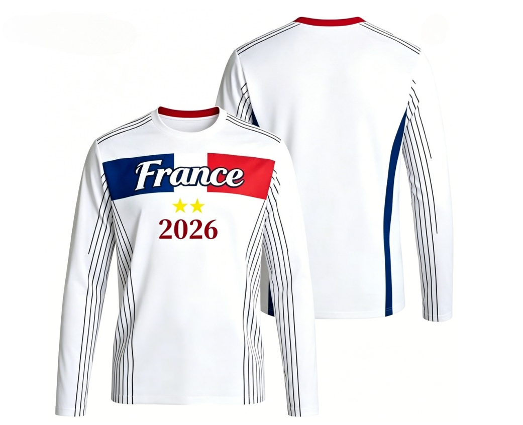 Nouveau T-shirt français à col - Outdoor Sportswear avis et prix