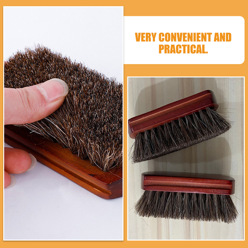Lot de 2 brosses à chaussures  - Brushing Boot Horse avis et prix