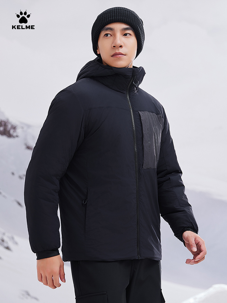 Kelme-Veste à capuche en coton - Outdoor Sport Winter Jacket avis et prix