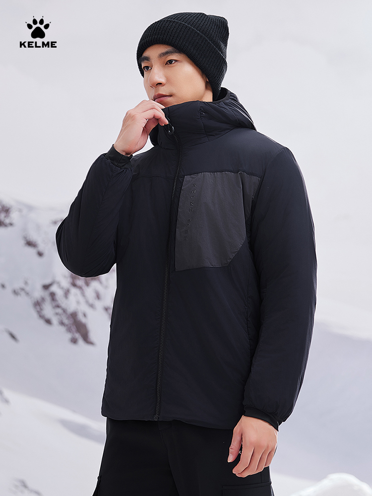 Kelme-Veste à capuche en coton - Outdoor Sport Winter Jacket avis et prix
