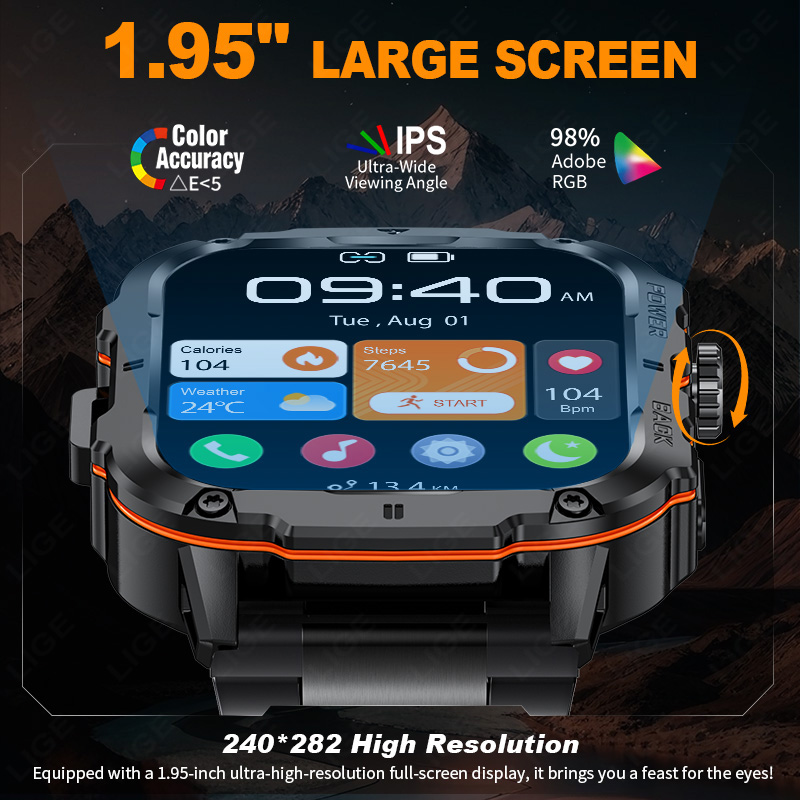 LIGE 2025 montre intelligente  - Outdoor Sport Day avis et prix