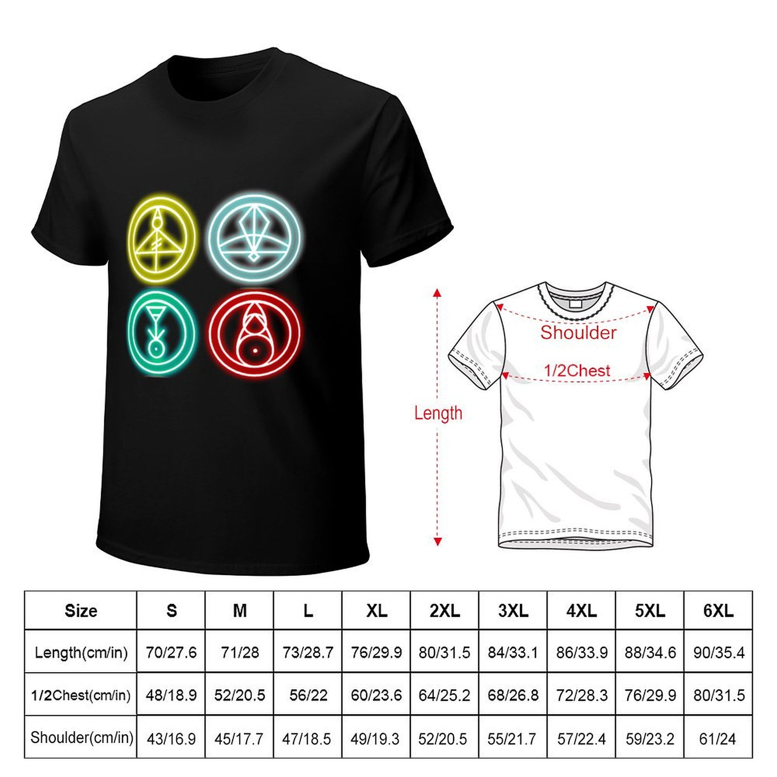 Group Glyphs - T-shirt lumineu - Outdoor Sportsman Group avis et prix