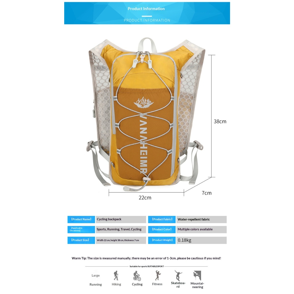 Sac à dos d'hydratation respir - Trail Running Vest avis et prix