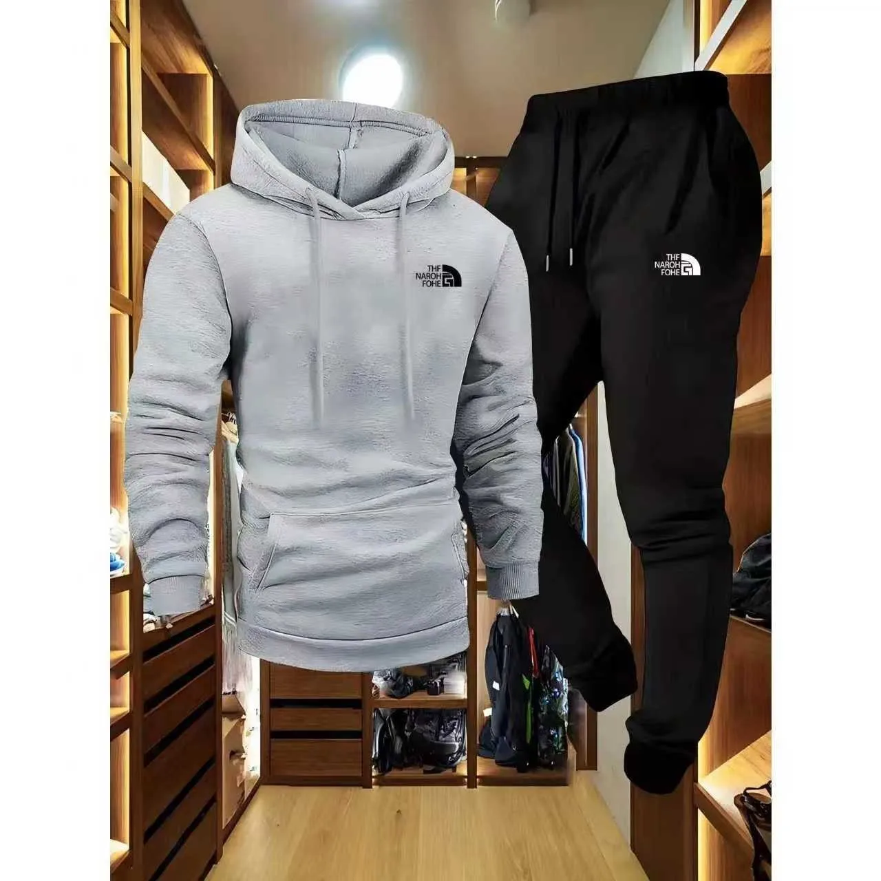 Ensemble décontracté deux pièc - Outdoor Sport Hoodie avis et prix