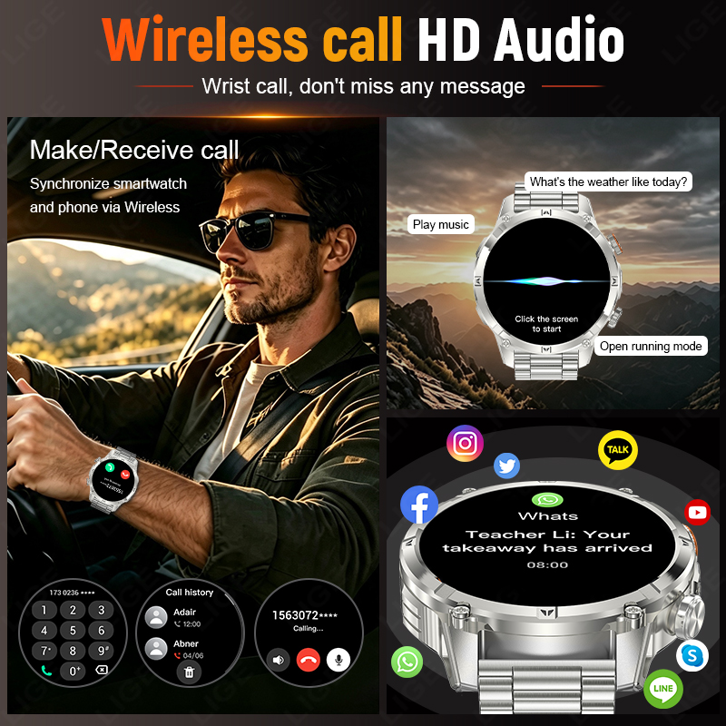 Montre intelligente LIGE avec  - Outdoor Sport Day avis et prix